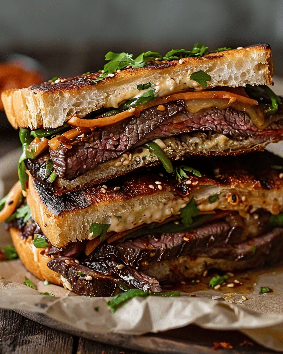 Korean Steak Sandwich