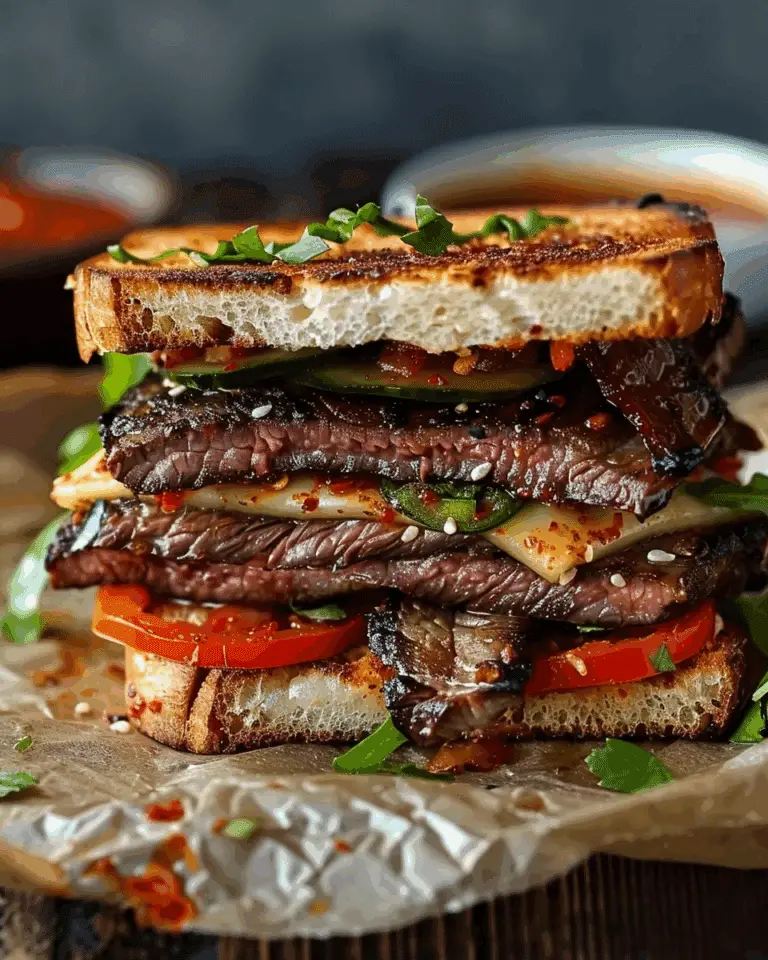Korean Steak Sandwich