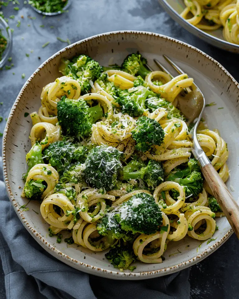 Light and Healthy Broccoli Pasta