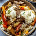 Low-Carb Philly Cheesesteak Bowls for Healthy High-Protein Meals