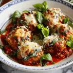 Make-Ahead Basil Chicken Meatballs Parmesan