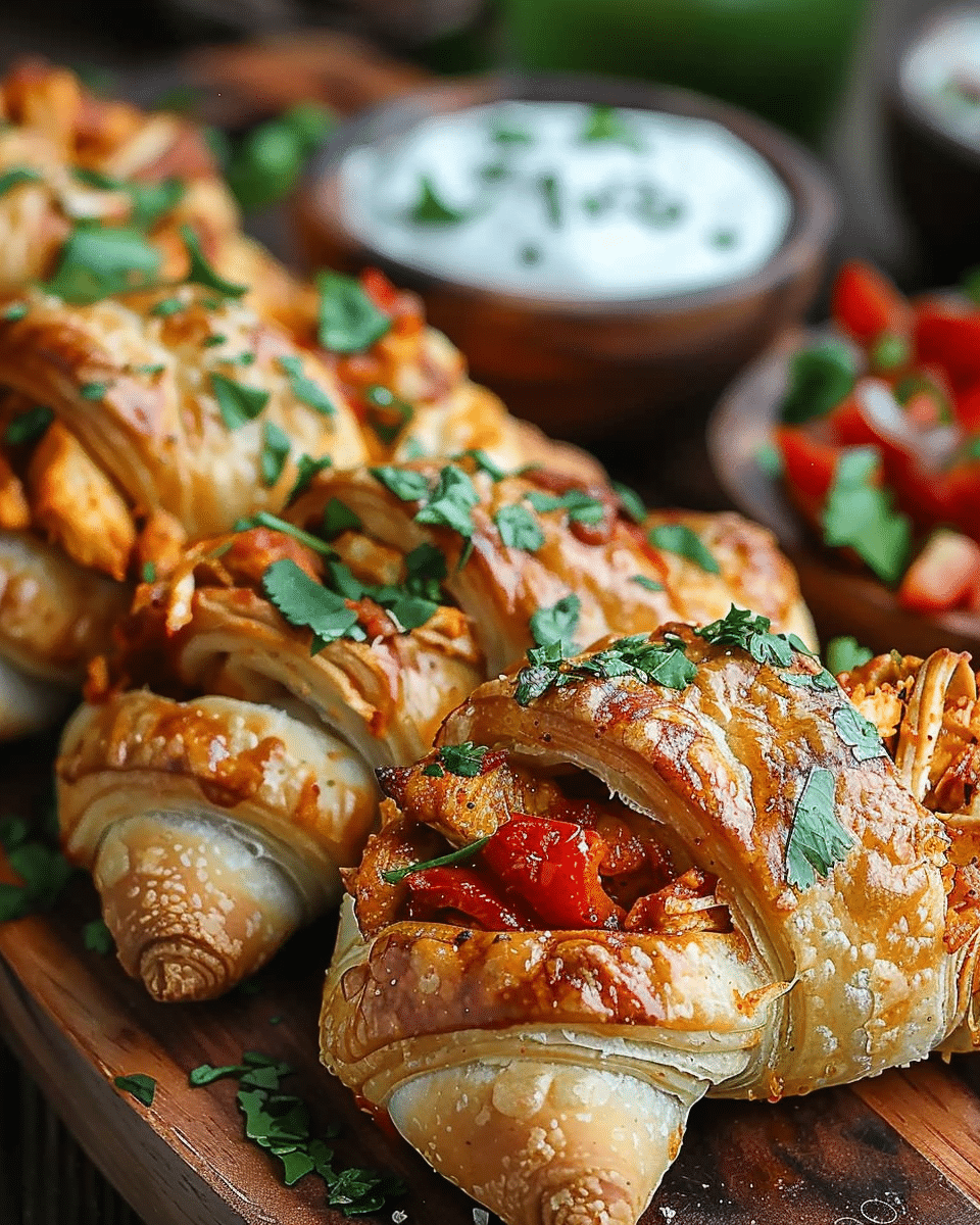 Mini Chicken Fajita Crescent Rolls: A Quick and Delicious Appetizer