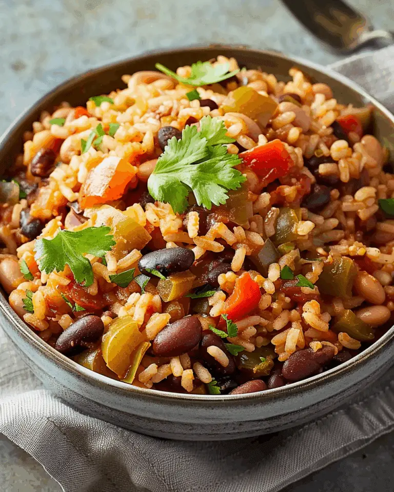 Nutrient-Packed Spanish Rice and Beans Recipe for Heart-Healthy Meals
