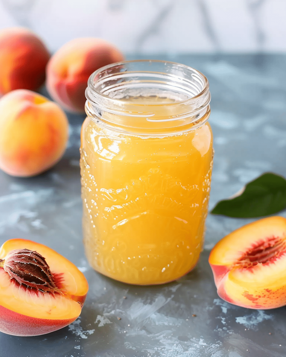 Peach Simple Syrup Recipe