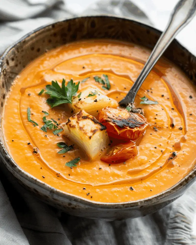 Potato Leek Tomato Soup