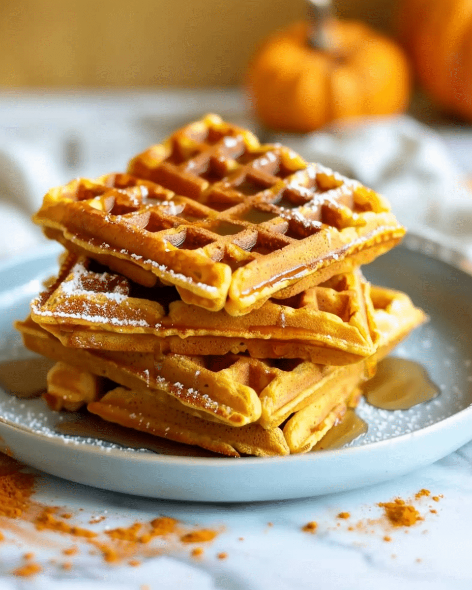 Pumpkin Waffles Recipe