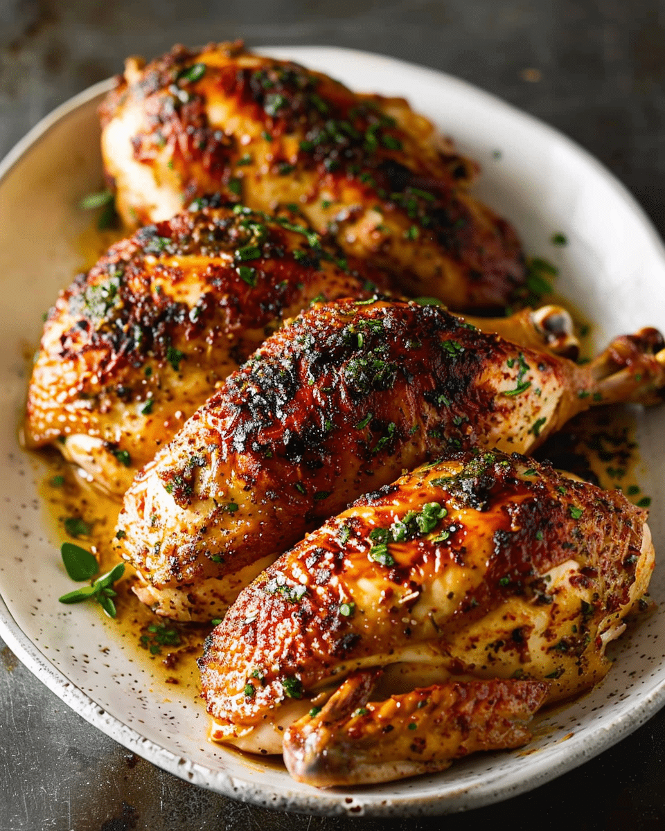 Roasted Bone-In Chicken Breasts