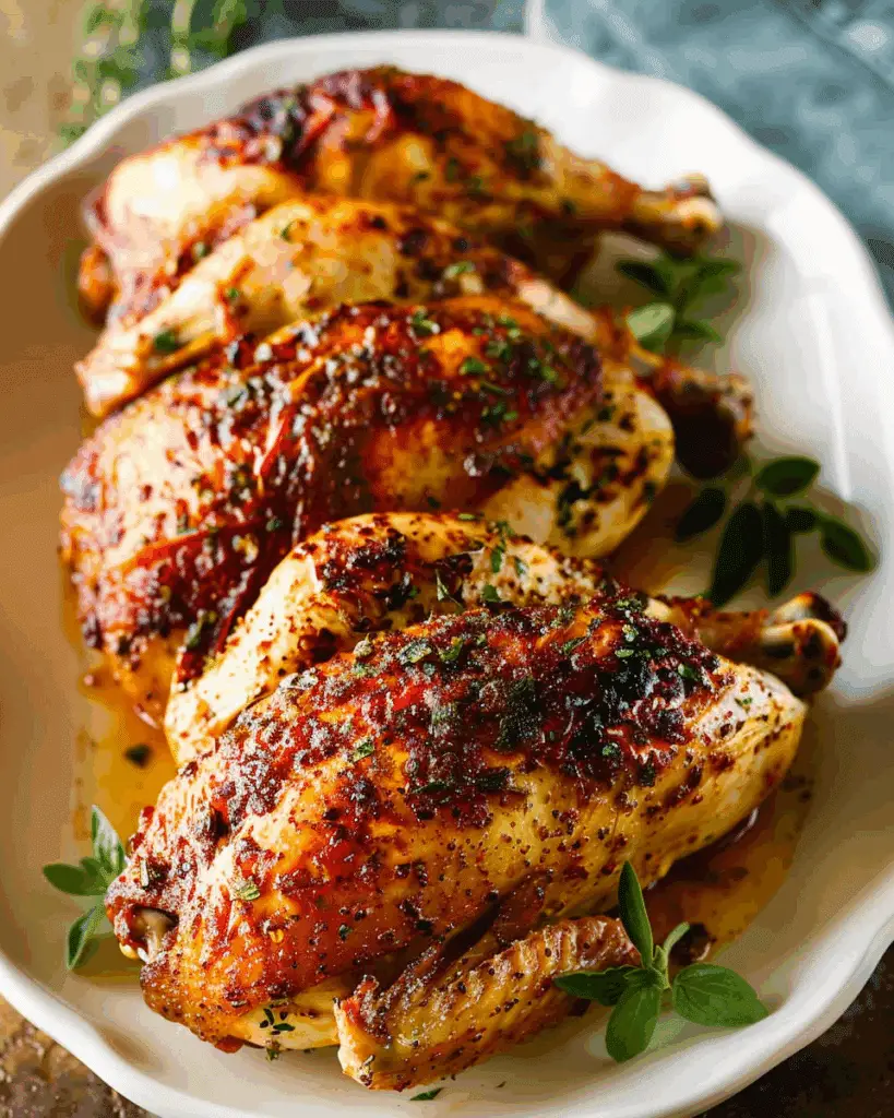 Roasted Bone-In Chicken Breasts