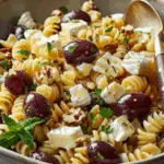 Roasted Grape Brie Pasta Salad