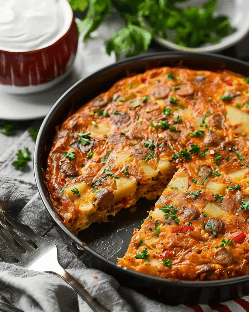 Sausage Potato Frittata