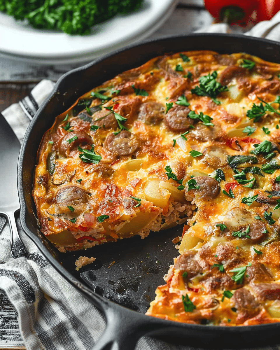 Sausage Potato Frittata