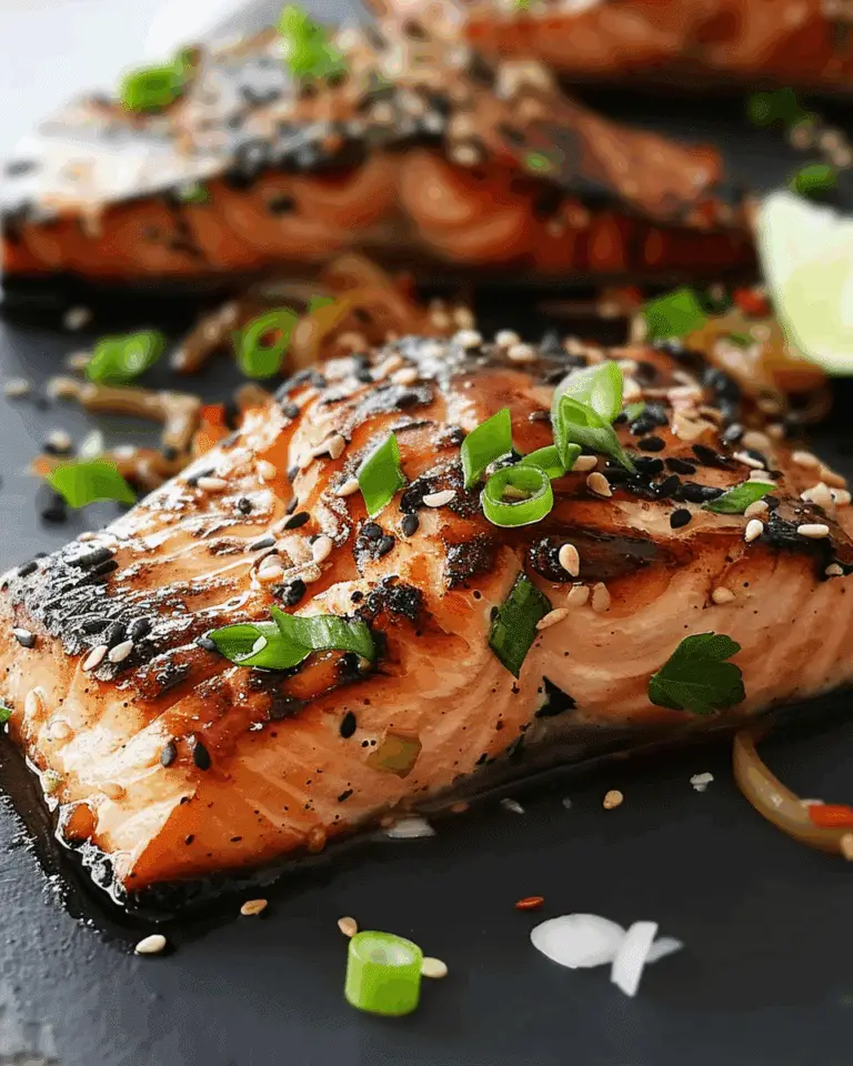 Sesame Grilled Salmon