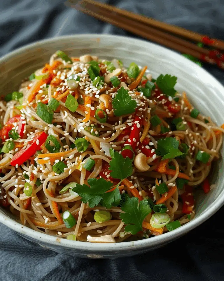 Sesame Noodle Salad Recipe