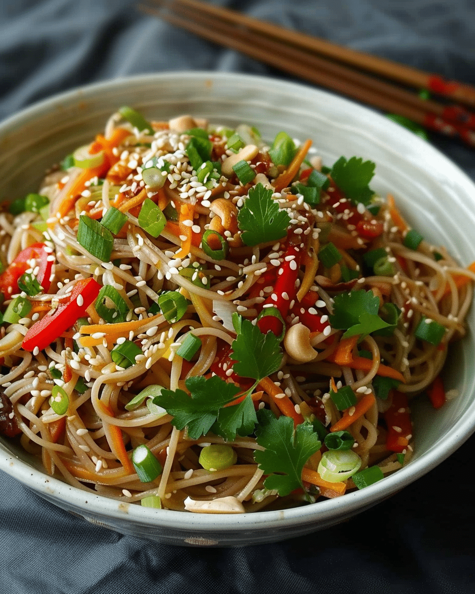 Sesame Noodle Salad Recipe