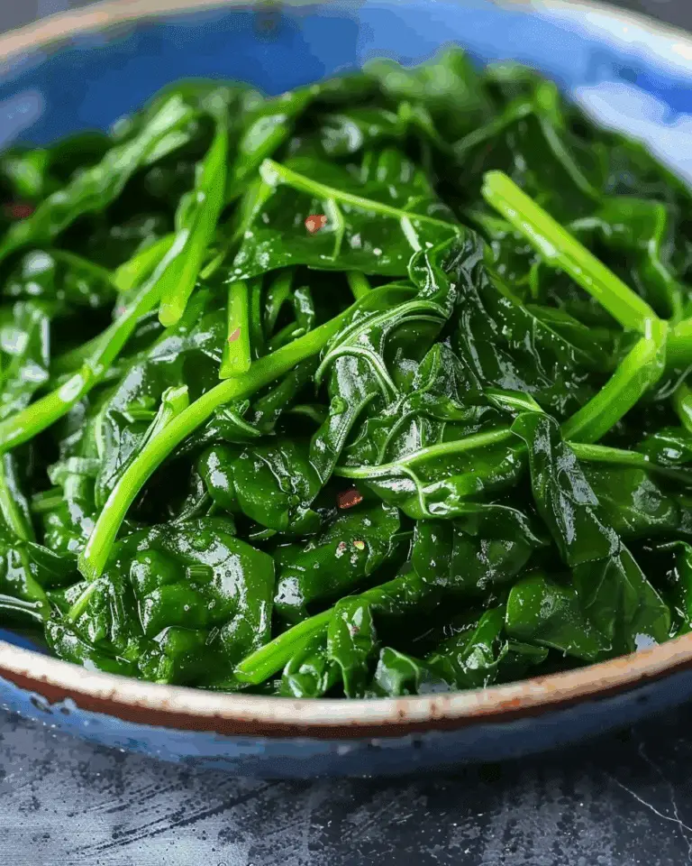 Simple and Flavorful Sautéed Baby Spinach: An Incredible 5-Minute Recipe