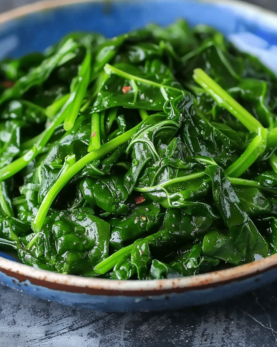 Simple and Flavorful Sautéed Baby Spinach: An Incredible 5-Minute Recipe