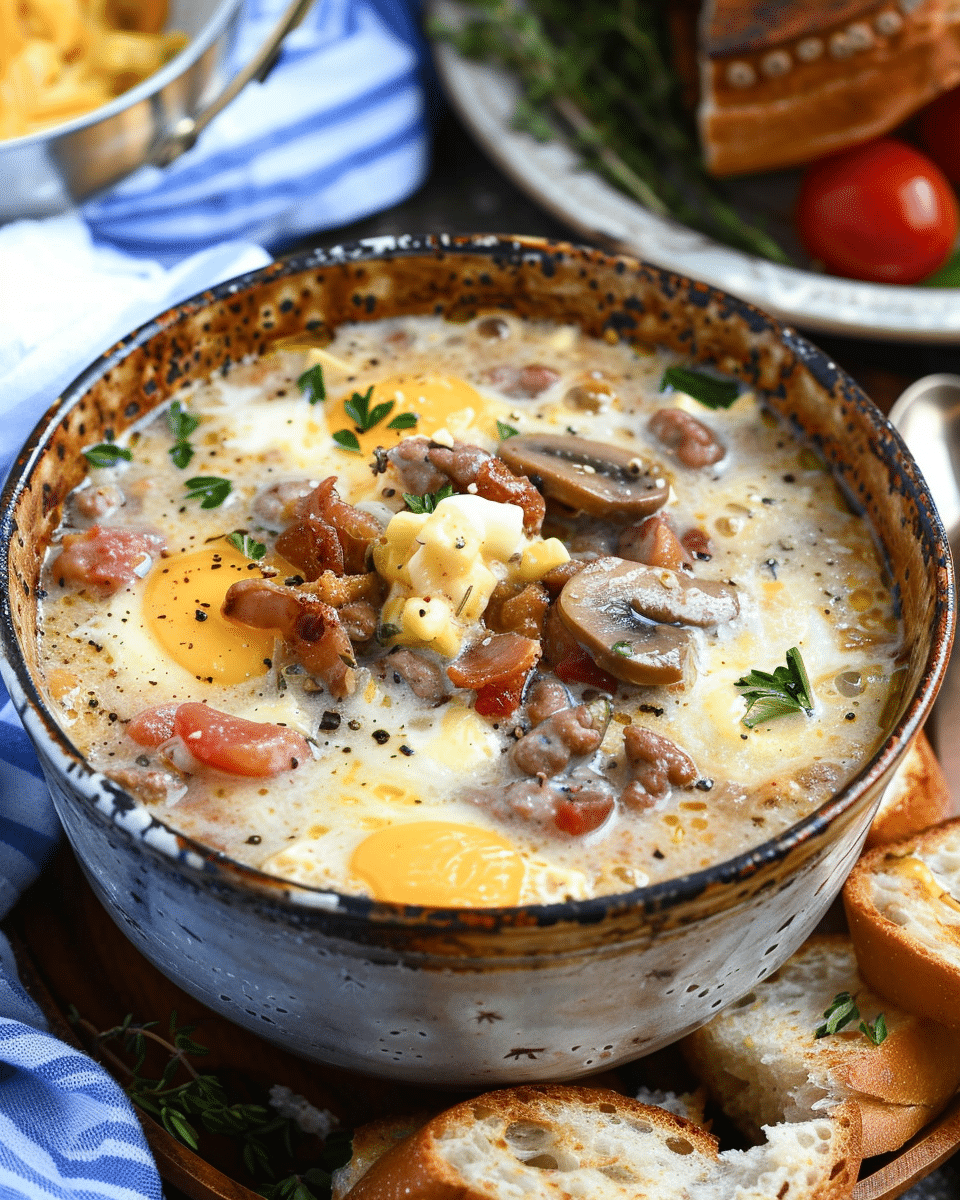 Slow Cooker Breakfast Soup