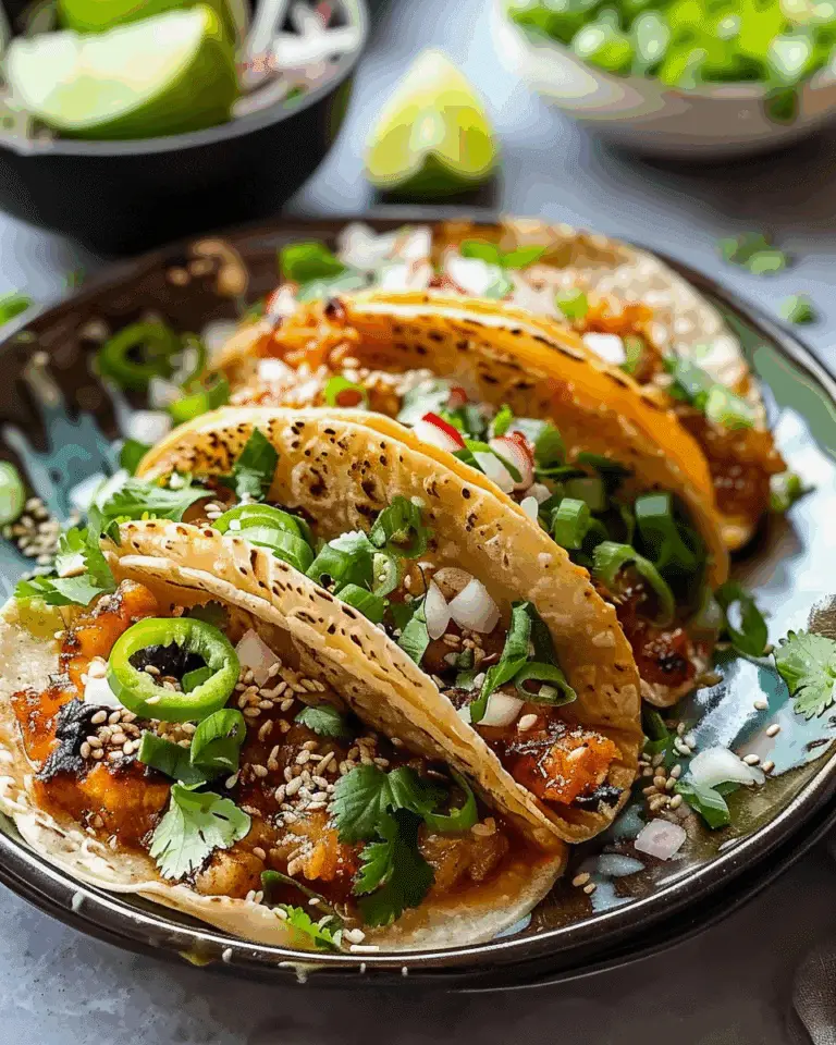 Smash Dumpling Tacos