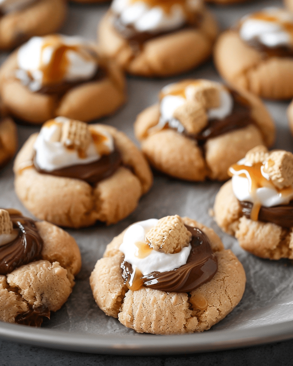 S'mores Thumbprints