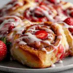Strawberry Cinnamon Rolls