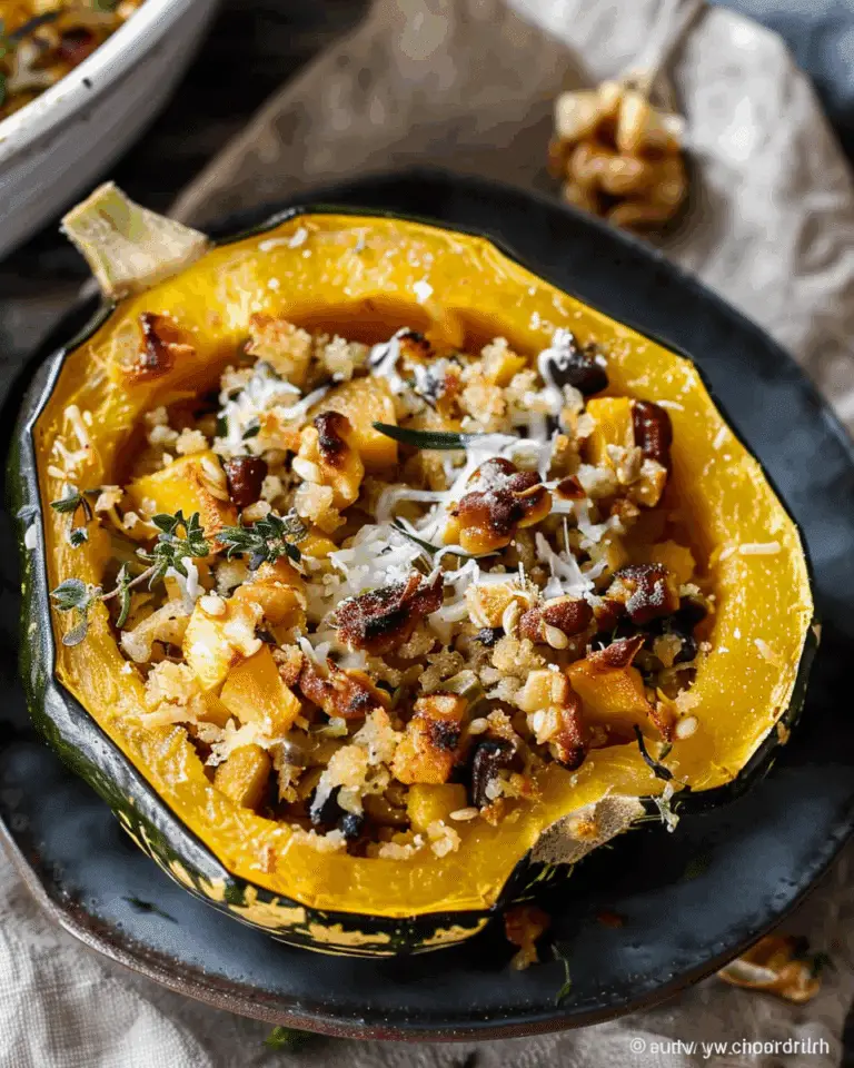 Stuffed Acorn Squash