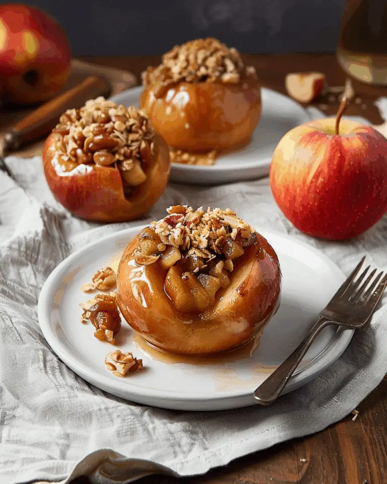 Stuffed Baked Apples: A Healthier Dessert Delight