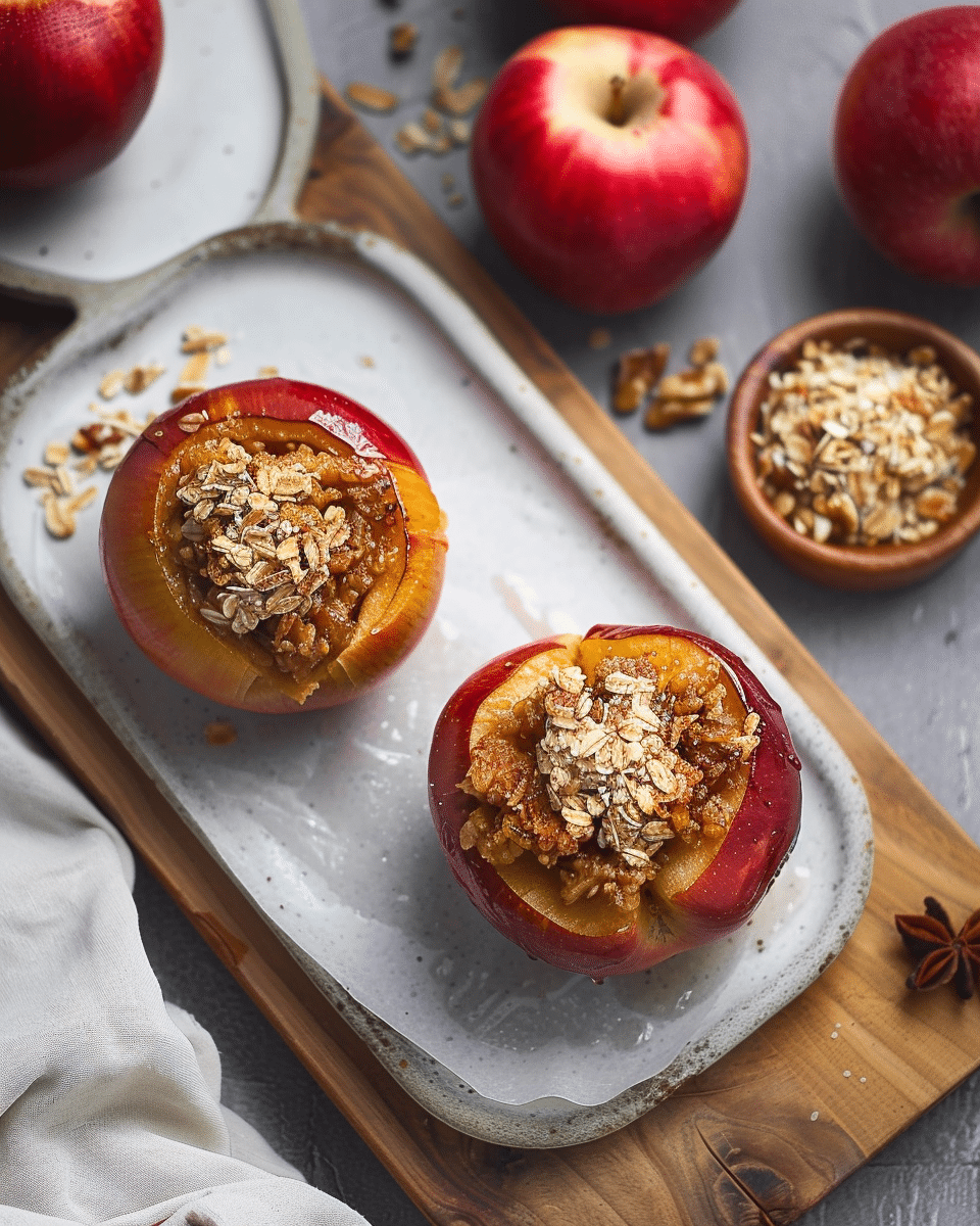 Stuffed Baked Apples: A Healthier Dessert Delight