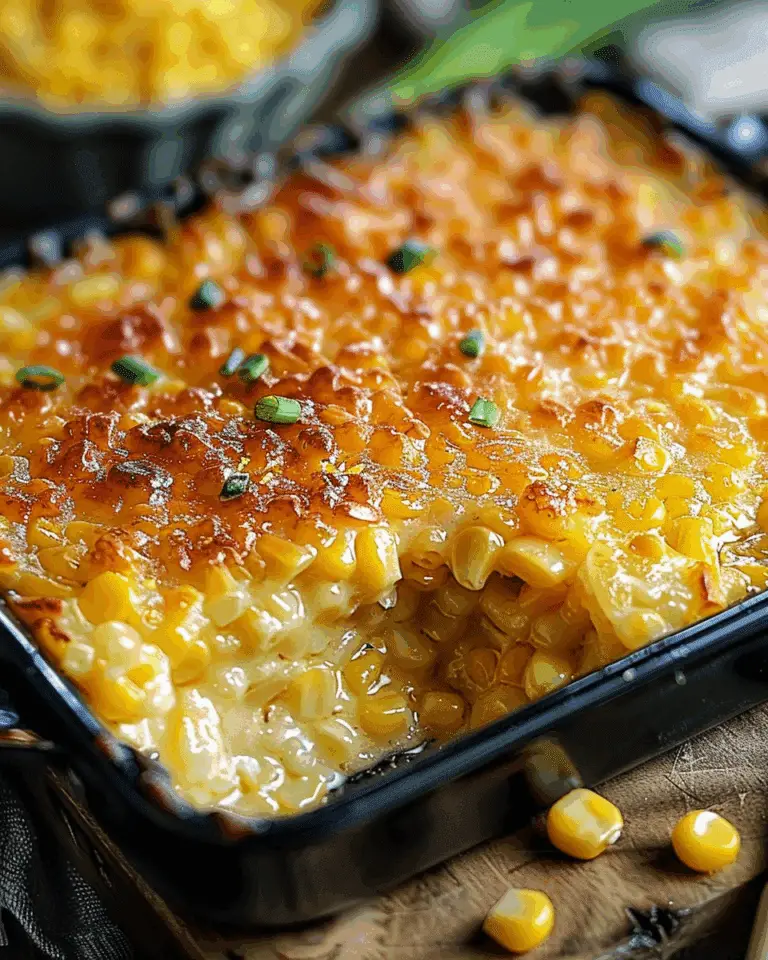 Honey-Glazed Corn Casserole