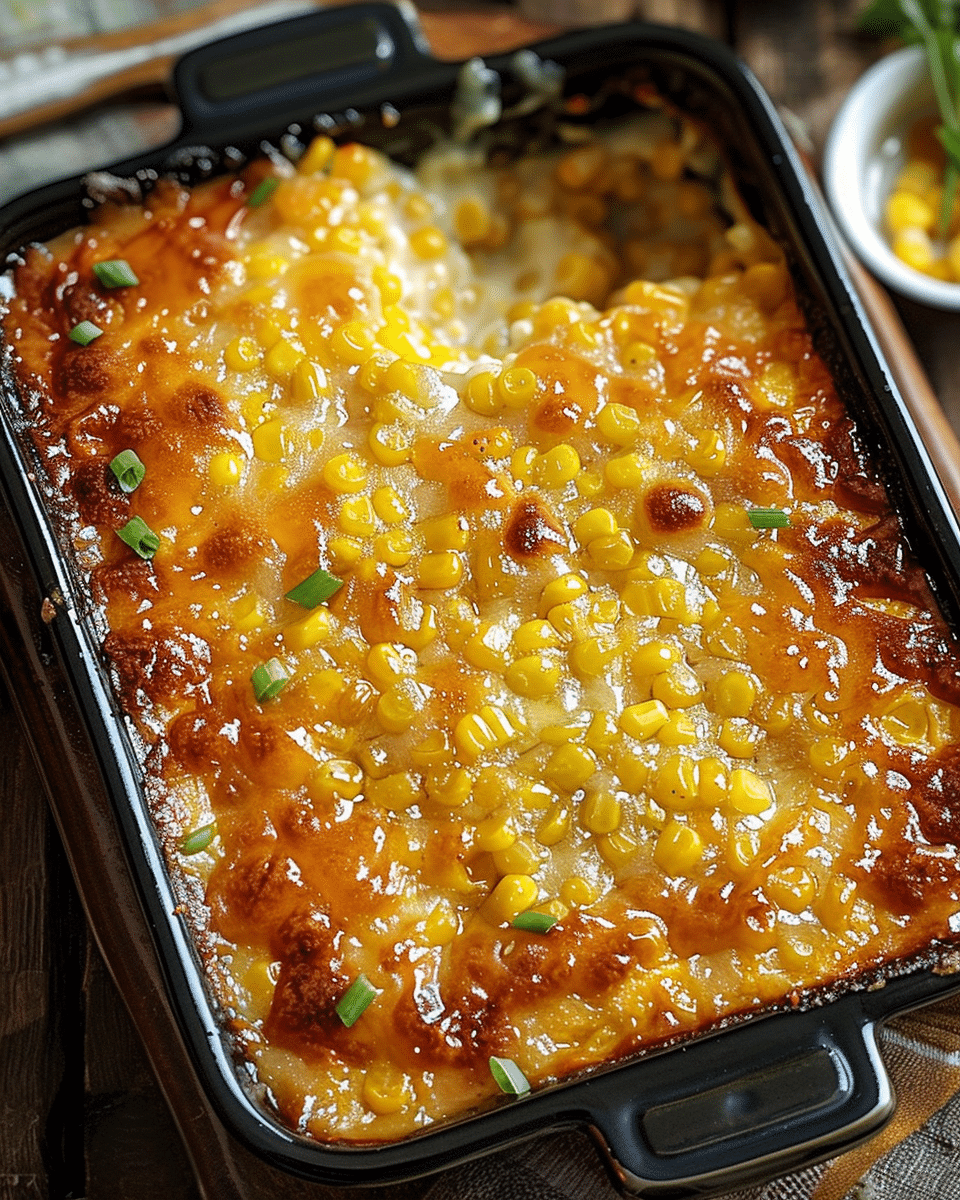 Honey-Glazed Corn Casserole