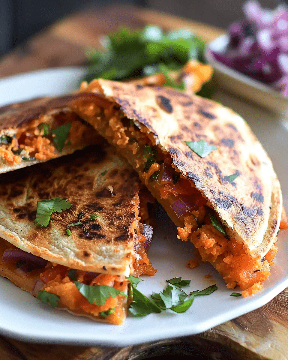 Sweet Potato Quesadillas