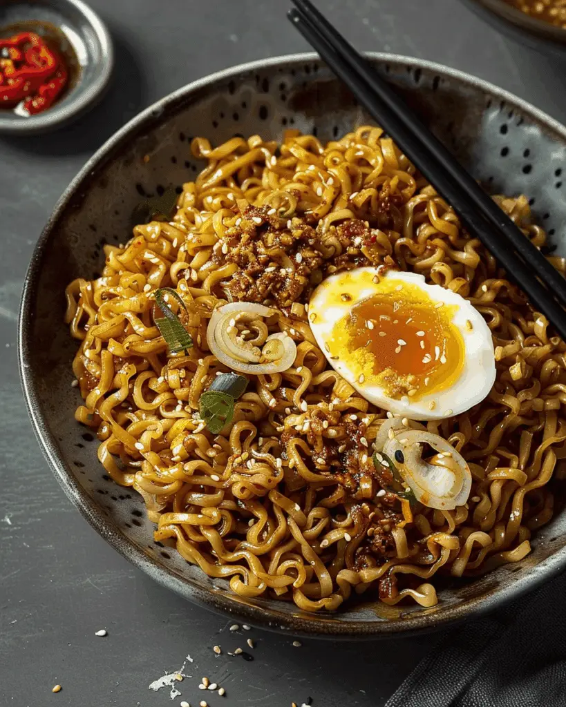 Sweet & Spicy Ramen Noodles
