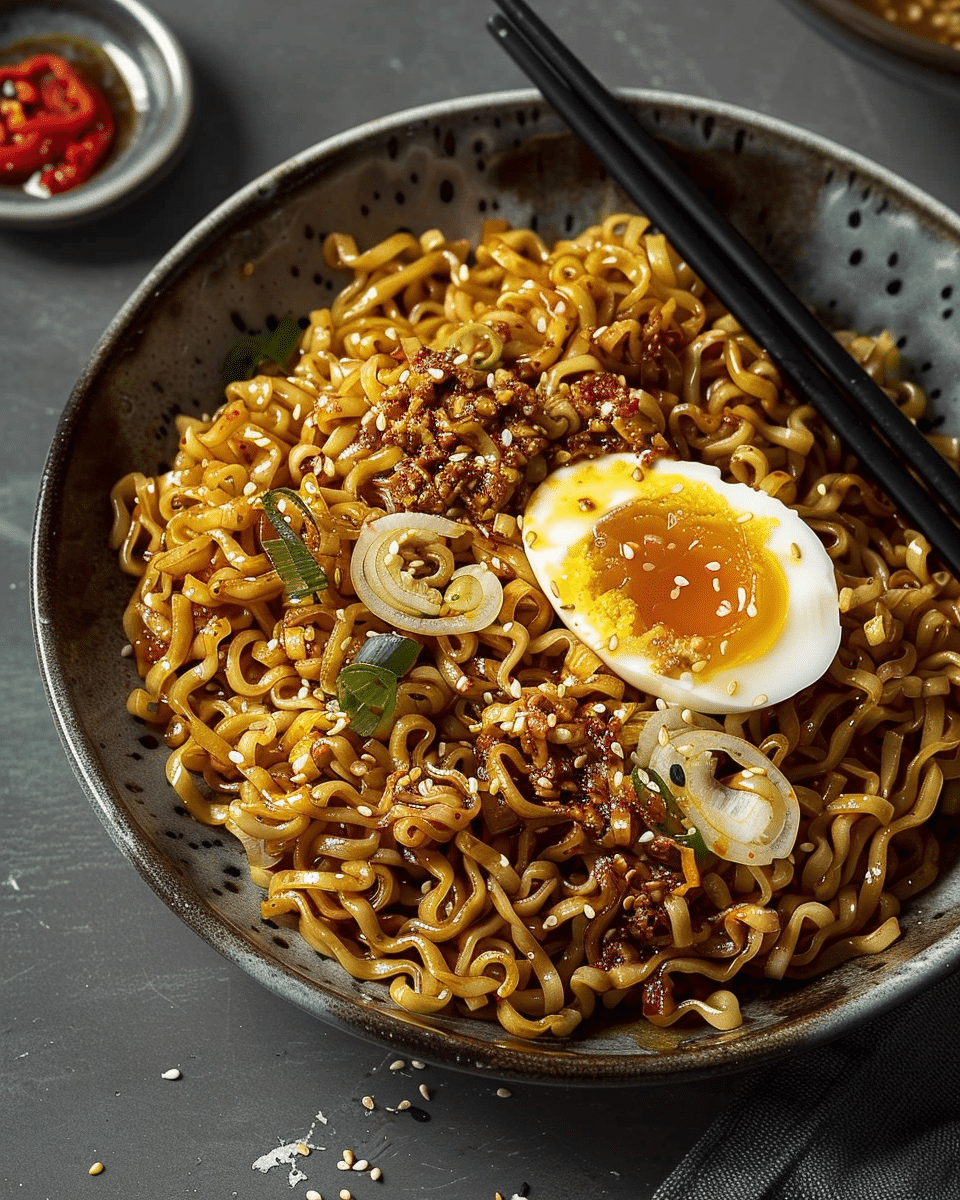 Sweet & Spicy Ramen Noodles