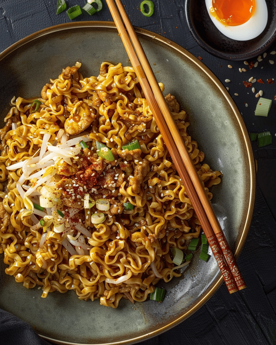 Sweet & Spicy Ramen Noodles