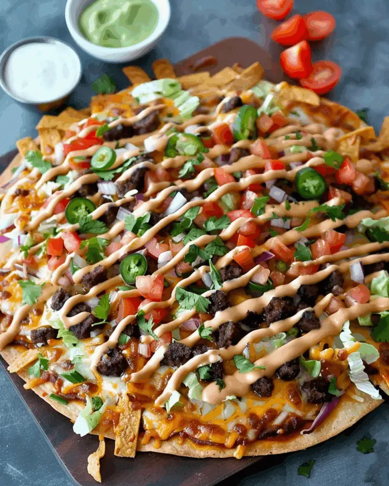 Taco Salad Pizza