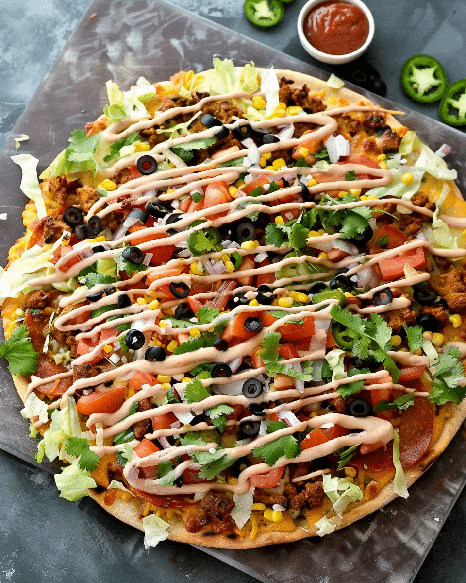 Taco Salad Pizza