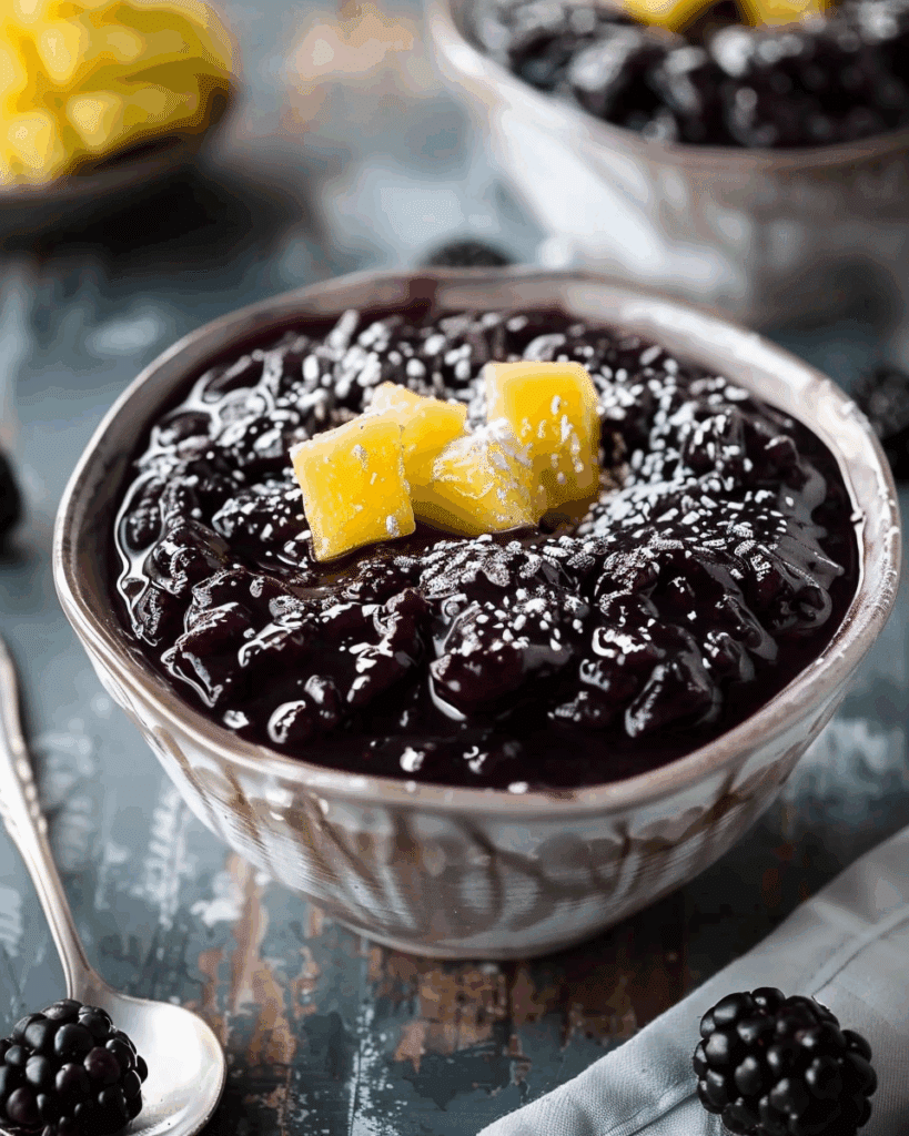 Sticky Rioce Pudding Thai Black Sticky Rice Pudding | Cooking Inspirations