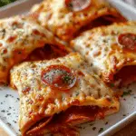 The Best Air Fryer Pepperoni Pizza Pocket