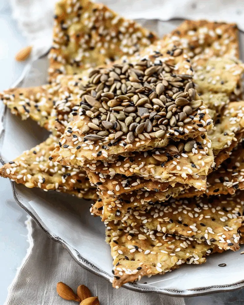 The Best Homemade Seed Crackers Recipe: Thin, Crisp, and Delicious!