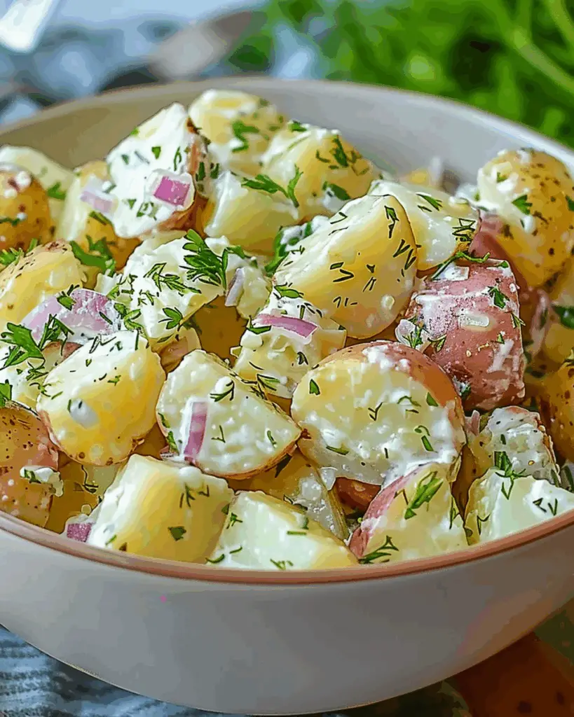 Salt and Vinegar Potato Salad