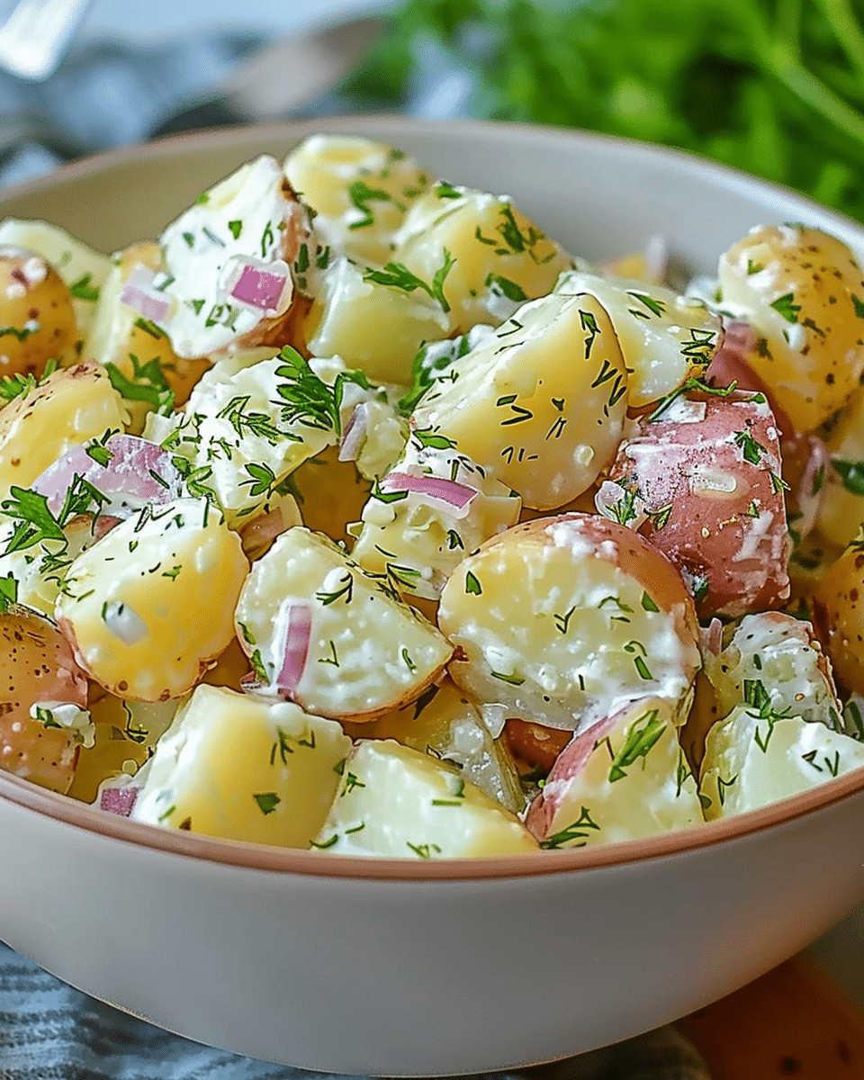Salt and Vinegar Potato Salad