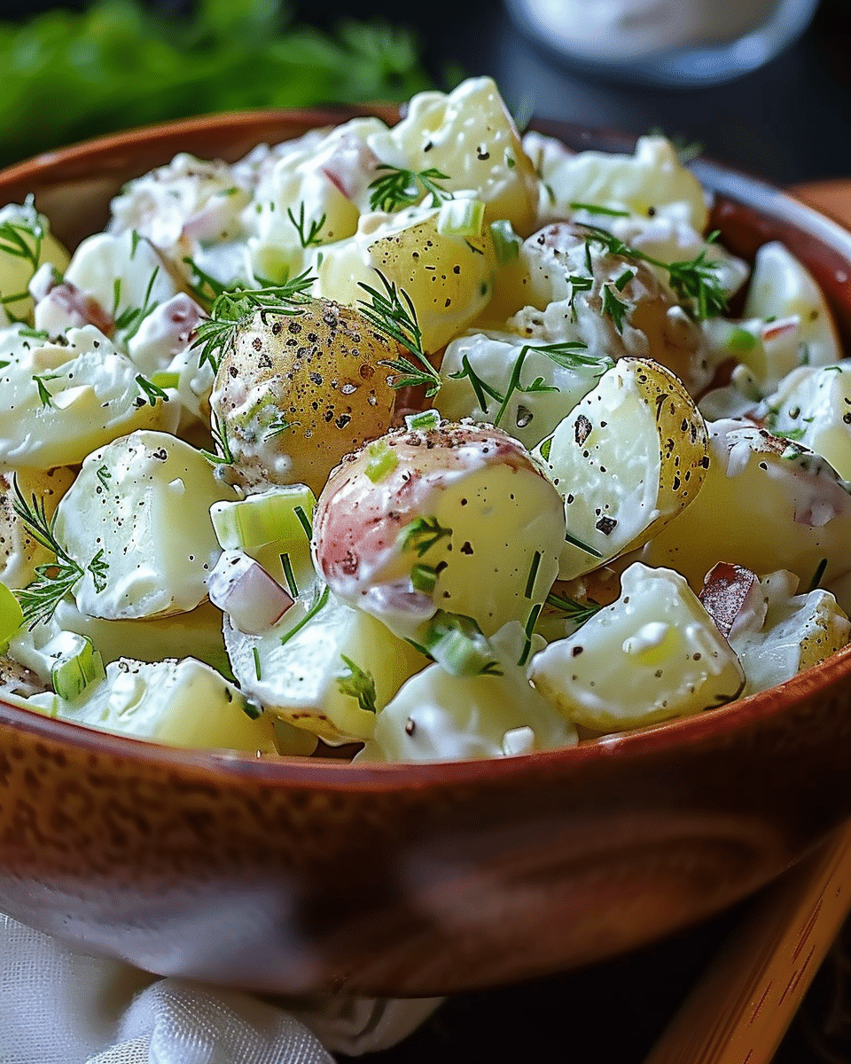 Salt and Vinegar Potato Salad