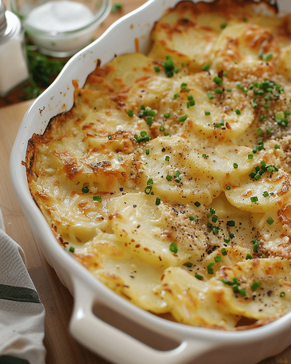 The Creamiest Scalloped Potatoes Recipe (Easy & Foolproof)