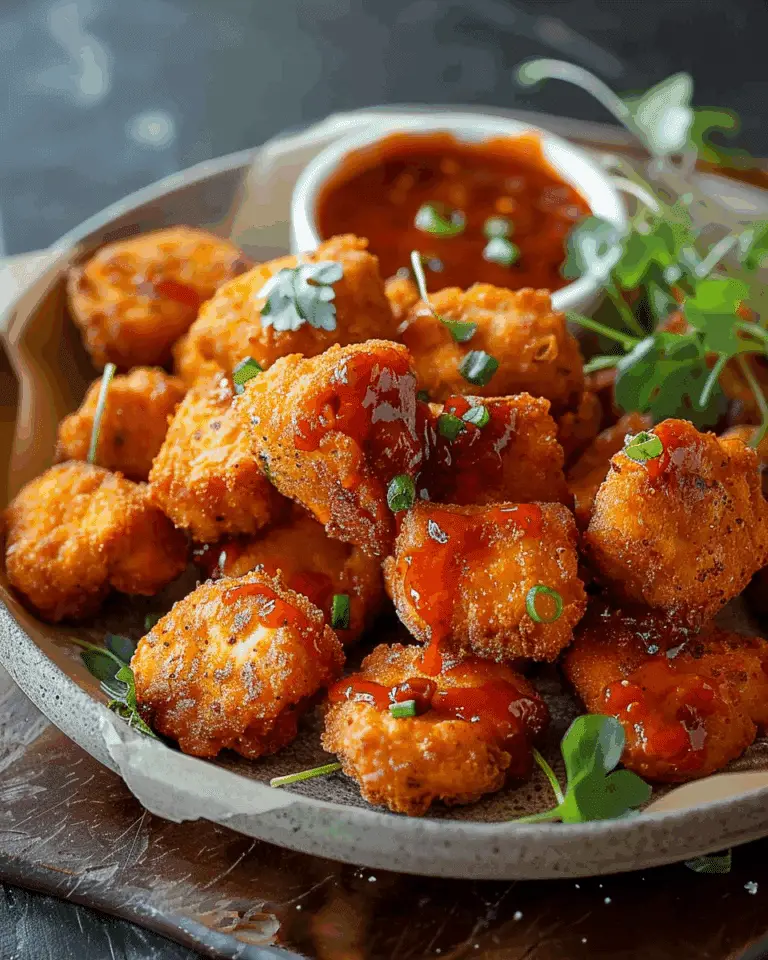 Tofu McNuggets with Spicy BBQ – Easy, Crispy, and Addictively Good