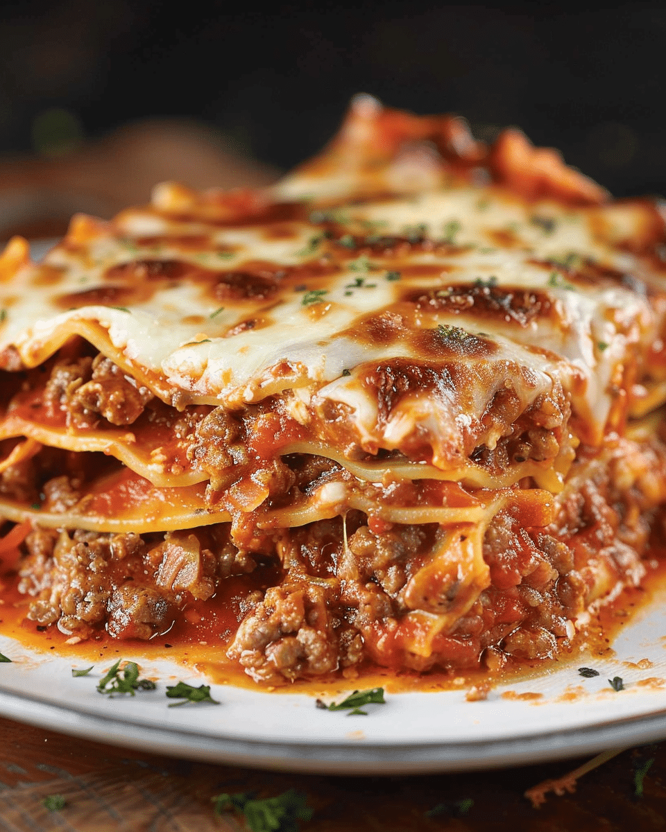 Ultimate Meat Lasagna