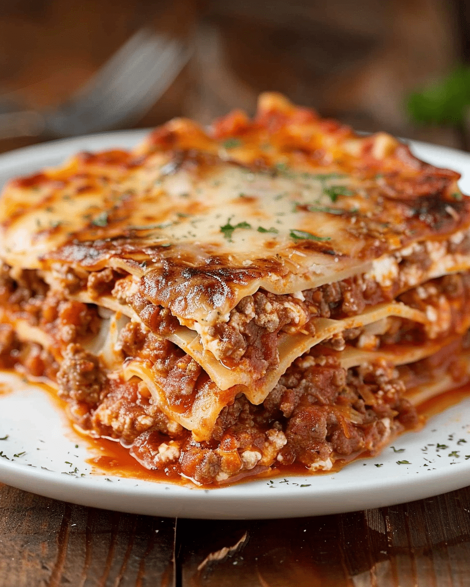 Ultimate Meat Lasagna