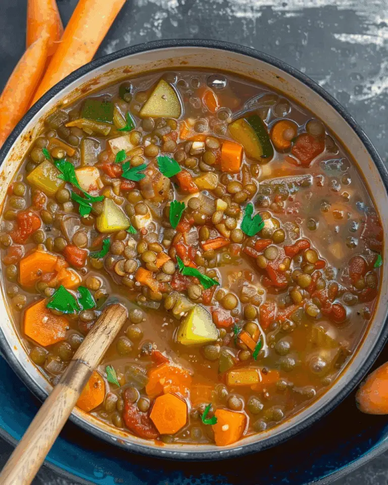 Vegetable Lentil Soup