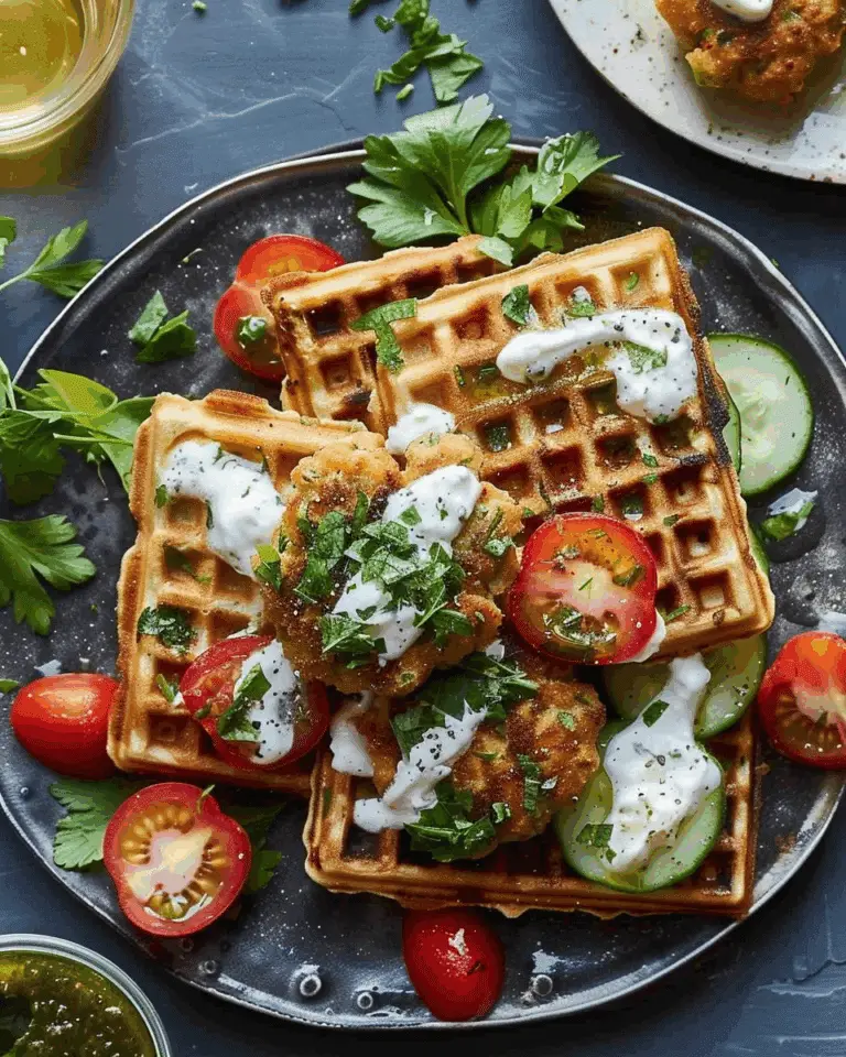 Waffled Falafel