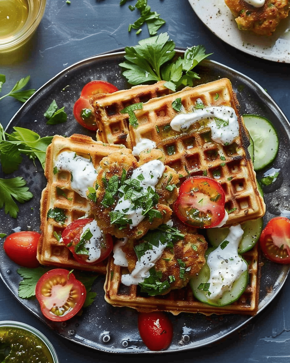 Waffled Falafel