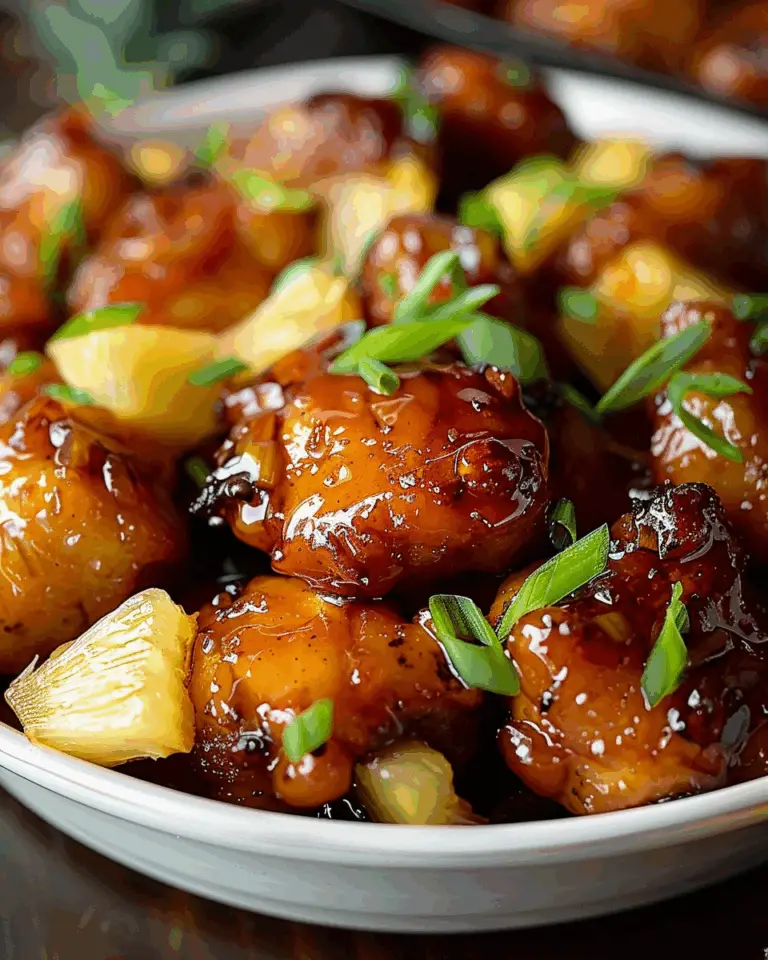 Brown Sugar Pineapple Chicken: A Sweet and Tangy Delight