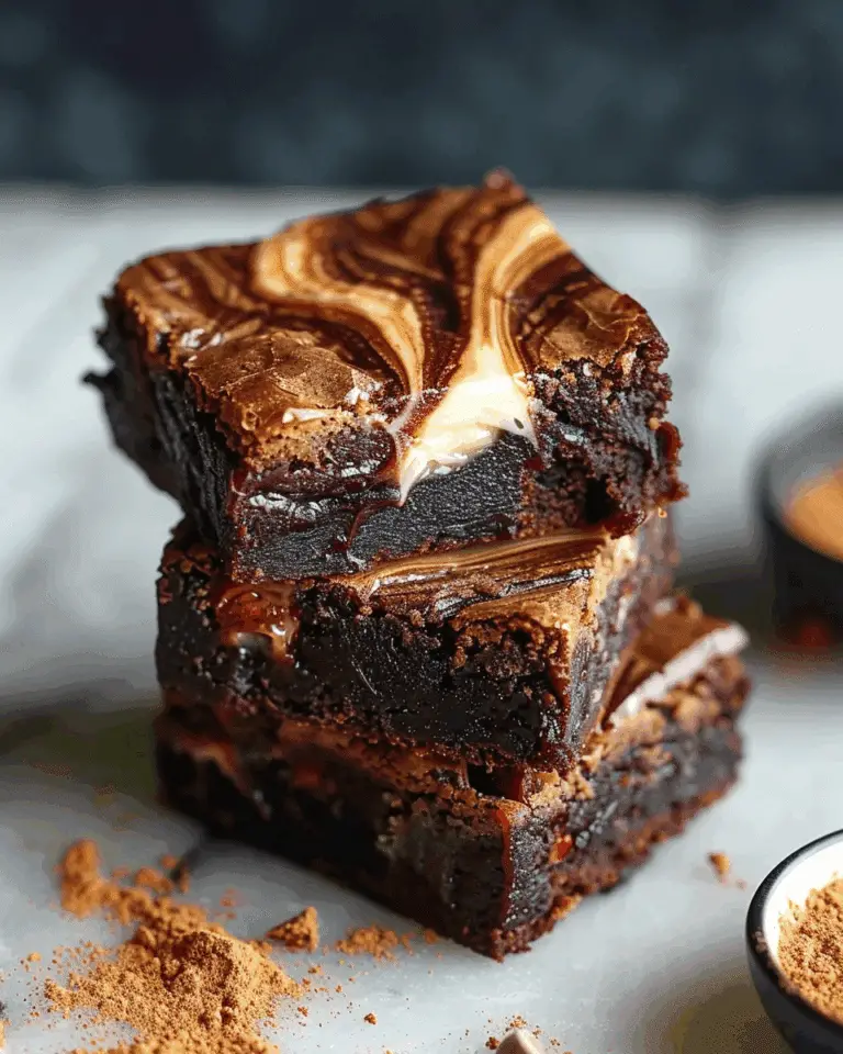 How to Make the Best Vietnamese Coffee Brownies with Condensed Milk Swirl Recipe